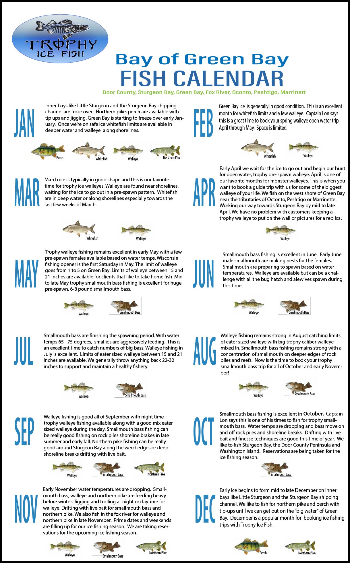 Fishing Calendar