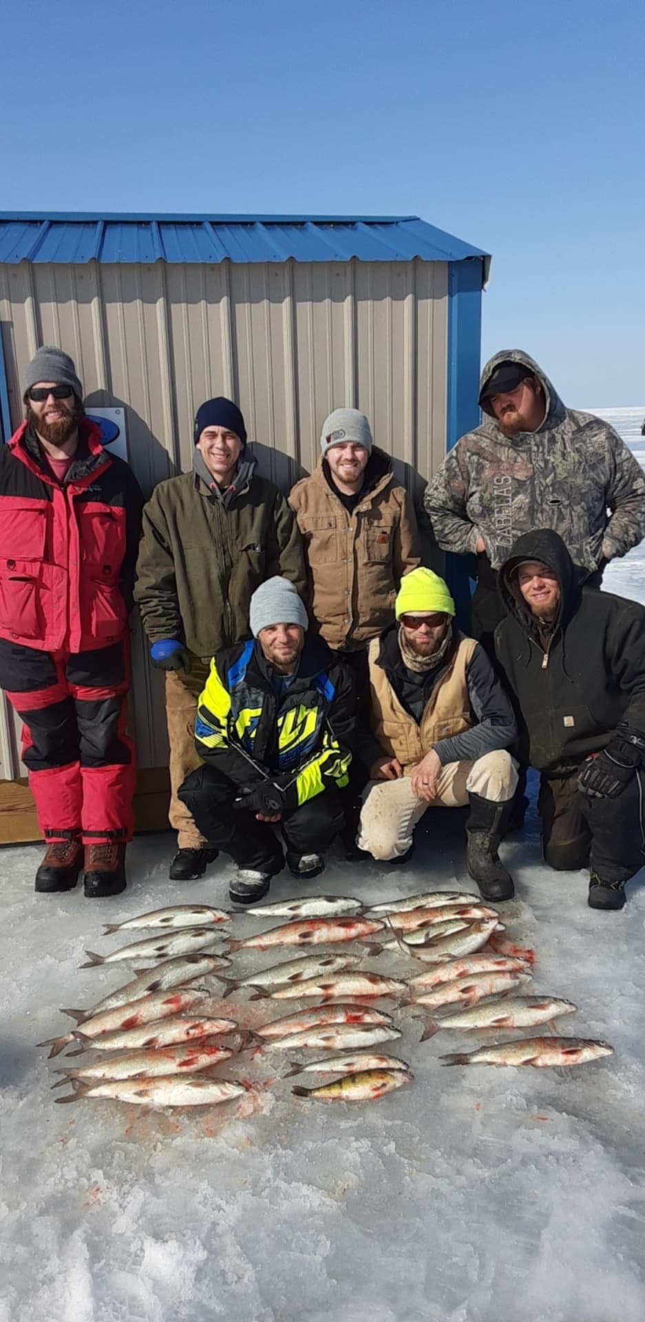 ice fishing family fun